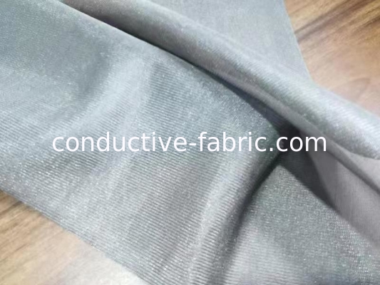silver coated stretch conductive fabric antibacterial