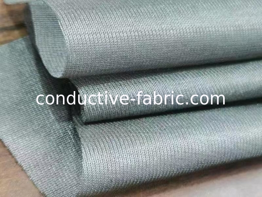 silver coated stretch conductive fabric antibacterial