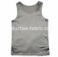 silver fiber antibacterial conductive fabric for anti radiation clothes 60DB at 3GHZ