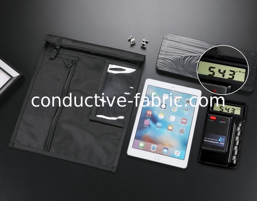 EMF shielding anti GPS, RFID signal stop tablet case with magnetic snap