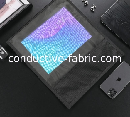 EMF shielding anti GPS, RFID signal stop tablet case with magnetic snap