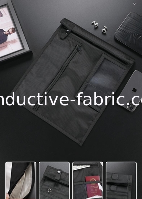 EMF shielding anti GPS, RFID signal stop tablet case with magnetic snap