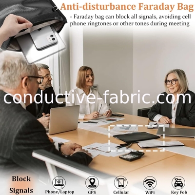 anti tracking anti rfid anti radiation fireproof signal stop faraday bag