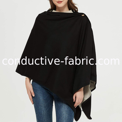 Multiple-use EMF protection blanket scarf cloak