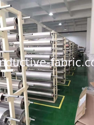 emf shielding thermal isolation nickel copper coated conductive fabric