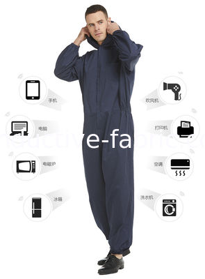 one piece stainless steel emf protection anti radiation faraday clothing