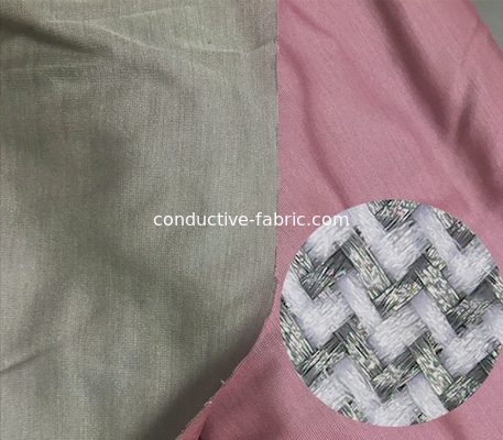 elastic knitted silver modal blended electromagnetic shielding fabric for clothing