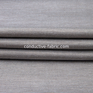 elastic knitted silver modal blended electromagnetic shielding fabric for clothing