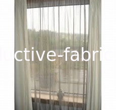SILVER FIBER rf shielding protecting mesh for emf curtains and canopy 55DB at 10GHZ