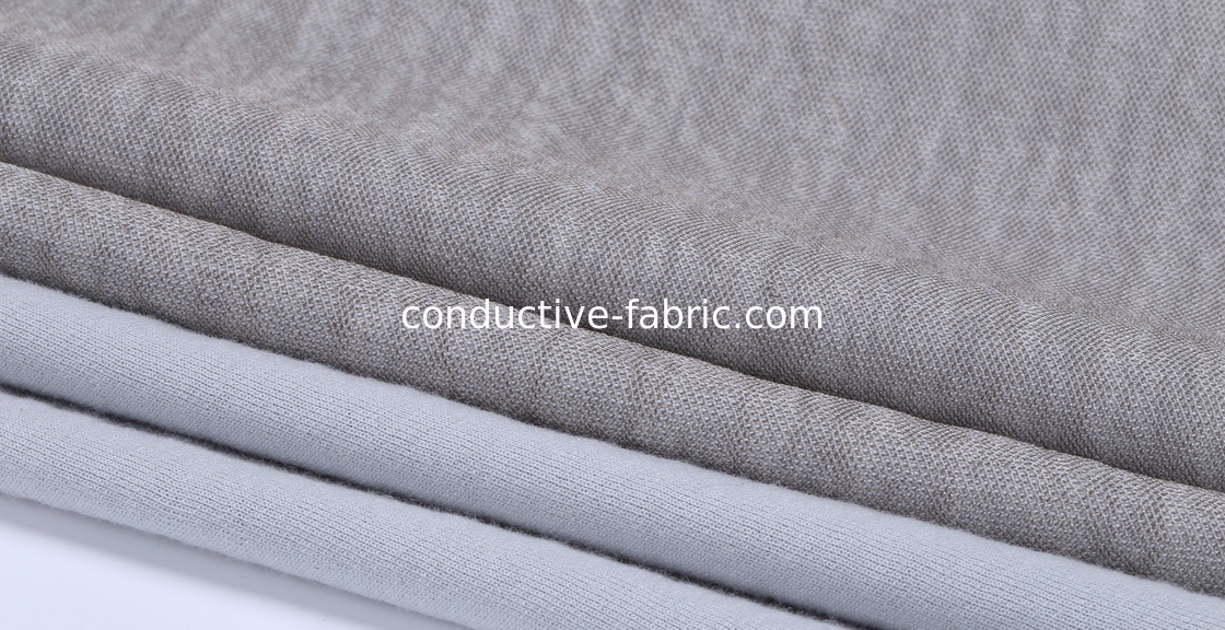 double side knit silver fiber elastic radiation protection fabric for bellyband and underwear