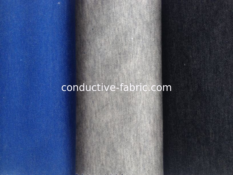 emf protection antibacterial silver fiber fabric elastic for bellyband and underwear