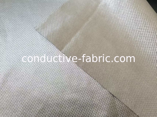 Tejido de nylon de plata infundida con conducción de ripstop para pantalla táctil 100% de plata